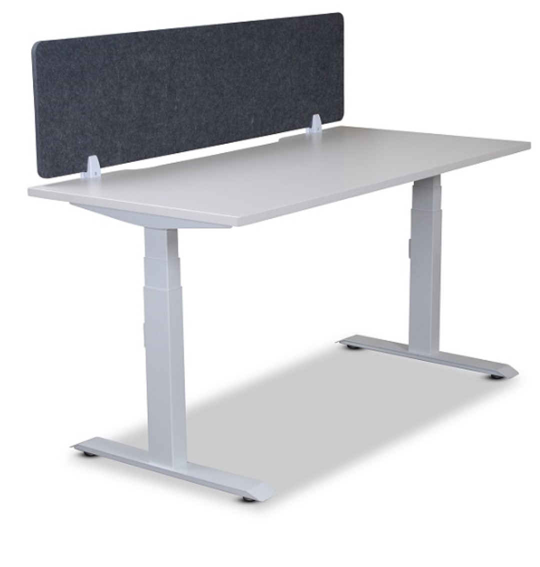 ACOUSTIC SCREEN – DESK MOUNT / MODESTY SCREEN PANEL – Q Office Furniture
