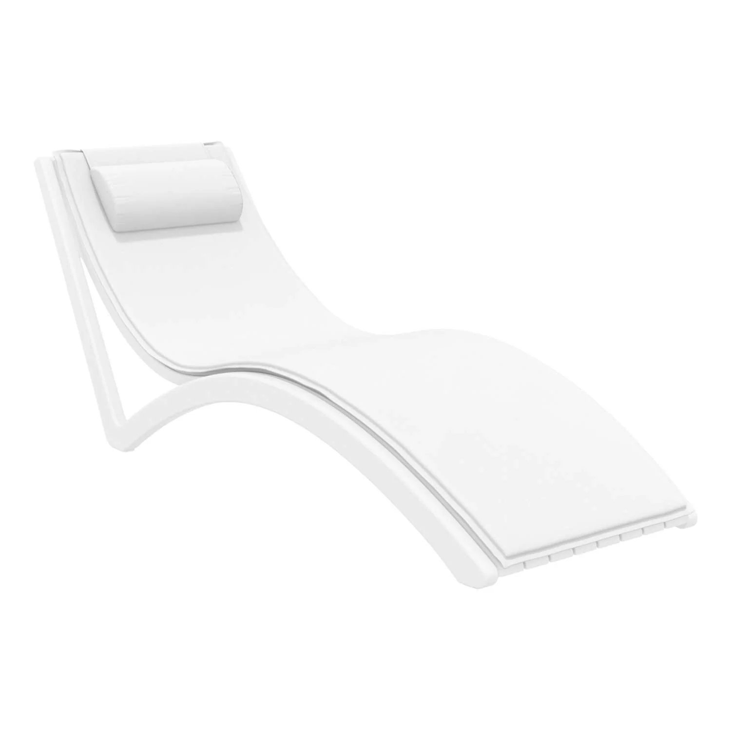 outdoor-polypropylene-slim-sunlounger-pillow-cushion-white-white-front-side